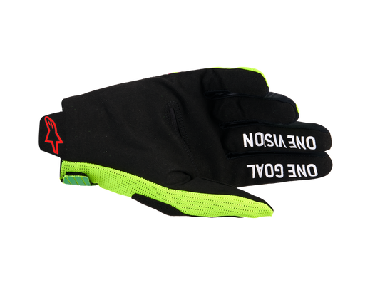 Alpinestars Radar PRO Crosshandschoenen Groen Fluor Geel