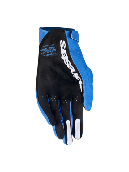 Alpinestars Supertech Crosshandschoenen Blauw