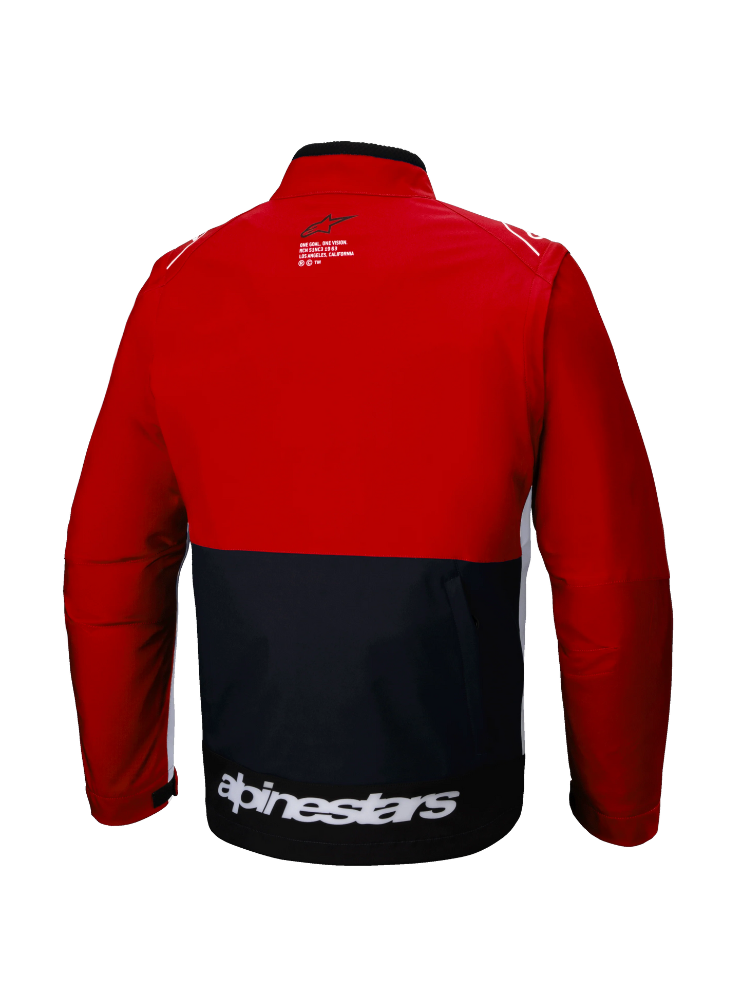 Alpinestars Lite-Dura Softshell Endurojas Zwart Rood