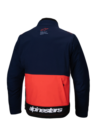 Alpinestars Lite-Dura Softshell Endurojas Oranje Marineblauw