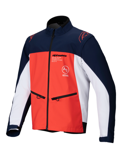 Alpinestars Lite-Dura Softshell Endurojas Oranje Marineblauw
