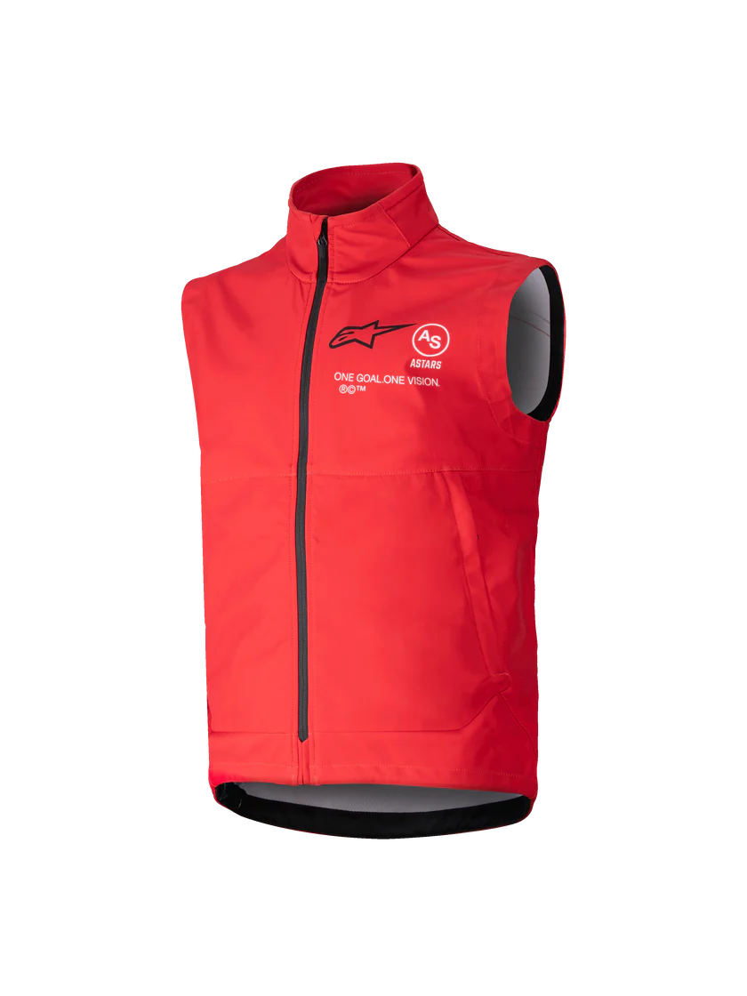 Alpinestars Techstar Softshell Kinder Bodywarmer Rood