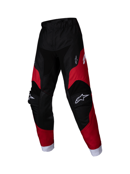 Alpinestars Racer Veil Zwart Rood Kinder Crossbroek