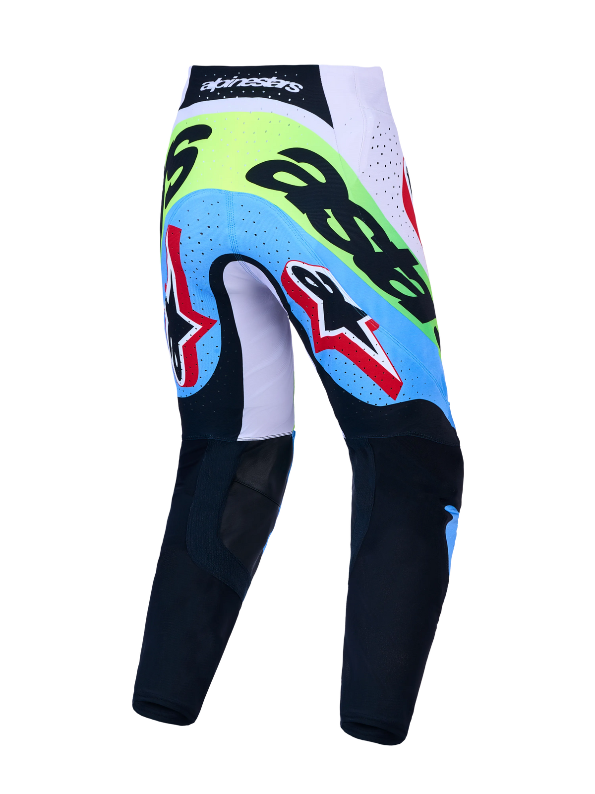 Alpinestars Supertech Dyna Grijs Groen Crossbroek