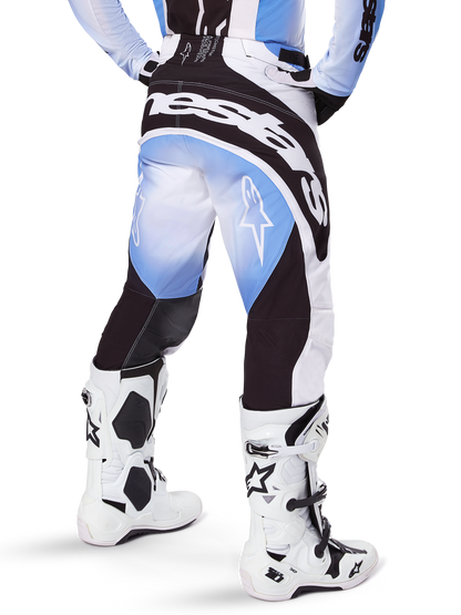 Alpinestars Techstar Melt Zwart Blauw Crossbroek