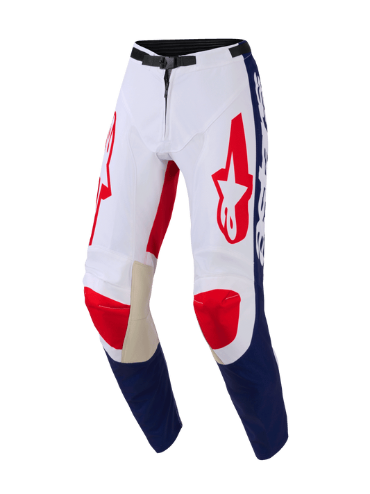 Alpinestars Racer Riway Wit Rood Crossbroek