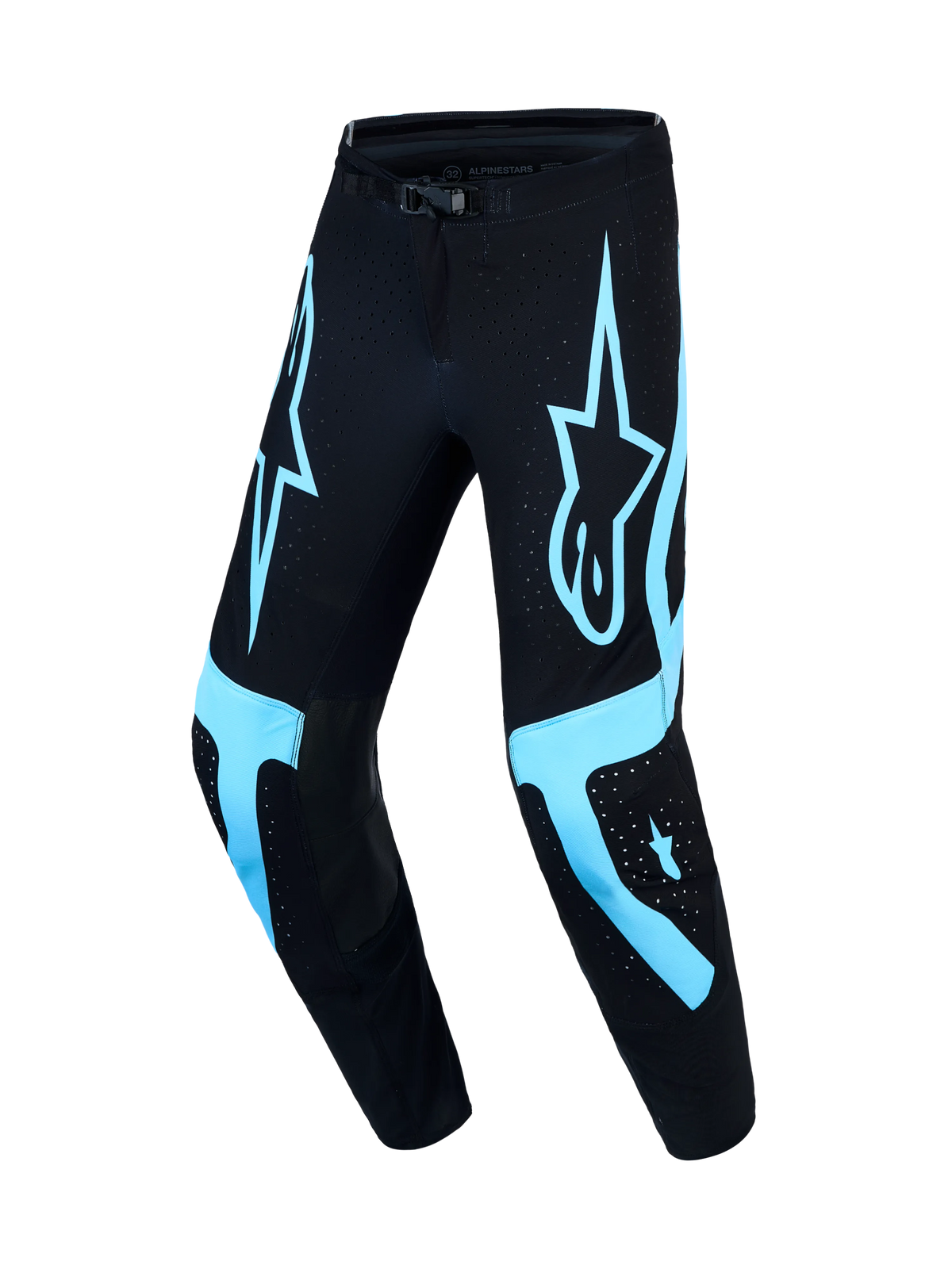 Alpinestars Supertech Vesta Zwart Blauw Crossbroek