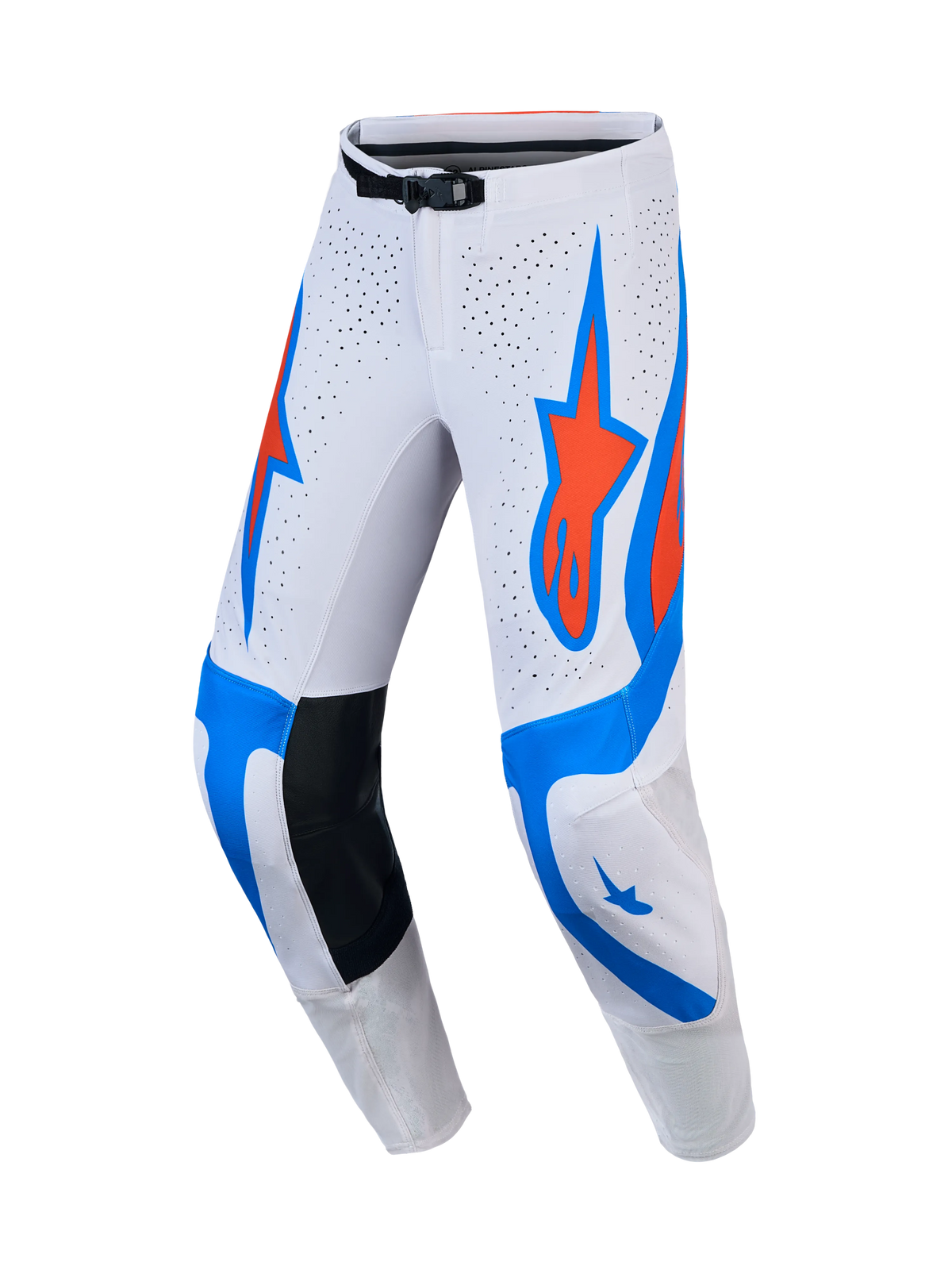 Alpinestars Supertech Vesta Lichtgrijs Blauw Crossbroek