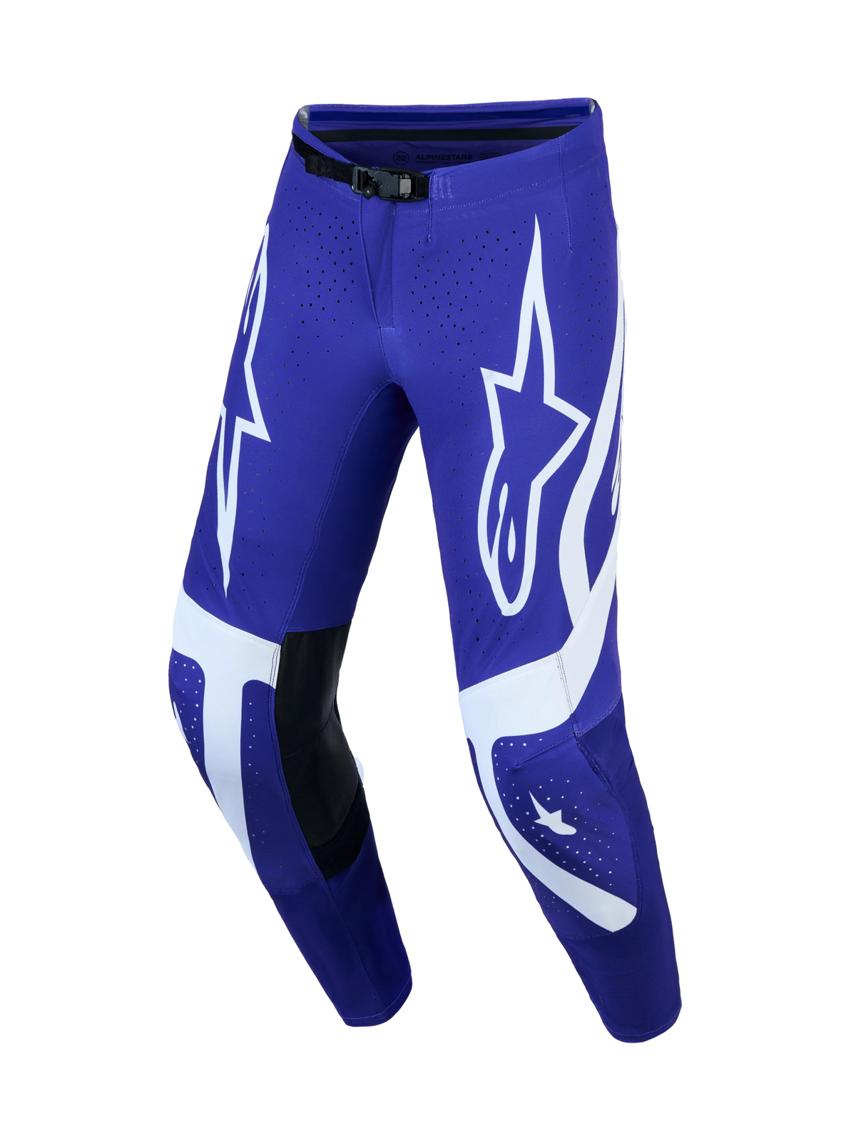 Alpinestars Supertech Vesta Blauw Wit Crossbroek