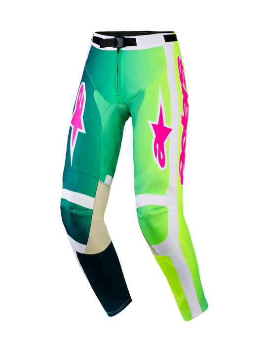 Alpinestars Racer Portl Groen Crossbroek