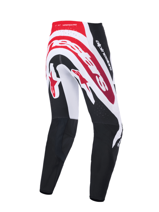 Alpinestars Supertech AFD Vista Zwart Rood Crossbroek