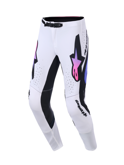 Alpinestars Supertech AFD Vista Wit Roze Crossbroek