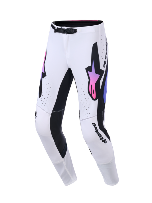 Alpinestars Supertech AFD Vista Wit Roze Crossbroek