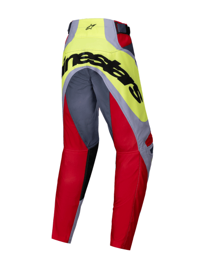 Alpinestars Racer Melt Rood Grijs Kinder Crossbroek