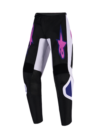 Alpinestars Fluid Grid Zwart Paars Kinder Crossbroek