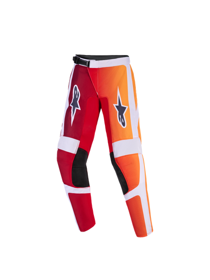 Alpinestars Fluid Portl Rood Grijs Kinder Crossbroek