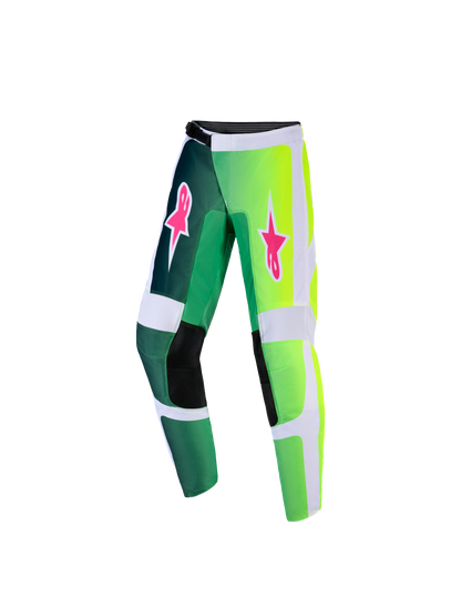 Alpinestars Fluid Portl Groen Kinder Crossbroek
