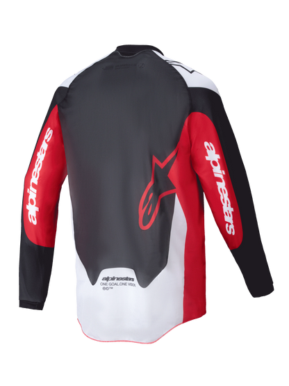 Alpinestars PRO-Dura Zwart Rood Enduro/Crossshirt