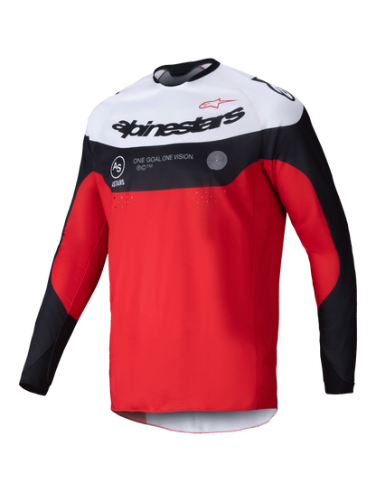 Alpinestars PRO-Dura Zwart Rood Enduro/Crossshirt