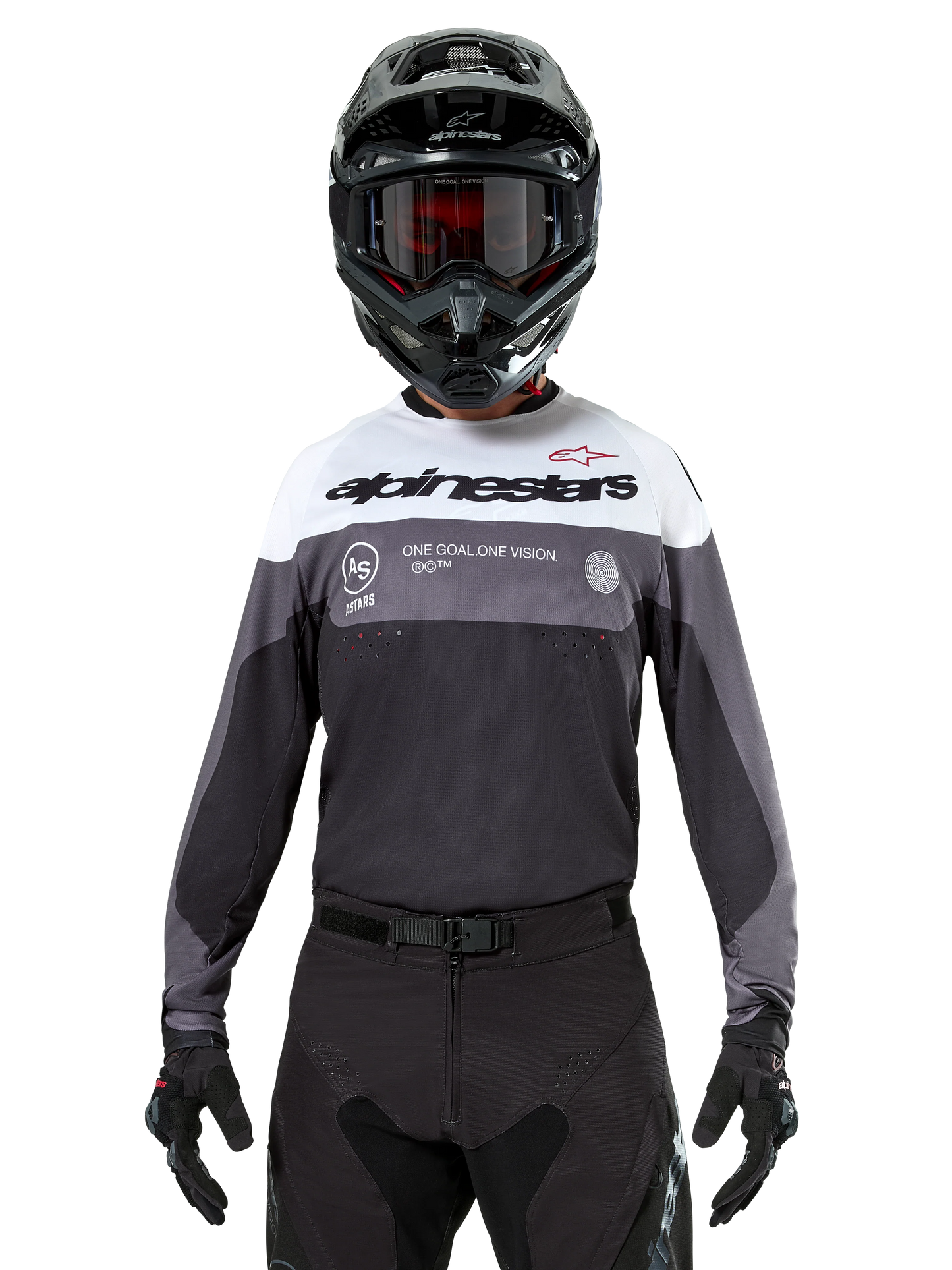 Alpinestars PRO-Dura Zwart Enduro/Crossshirt