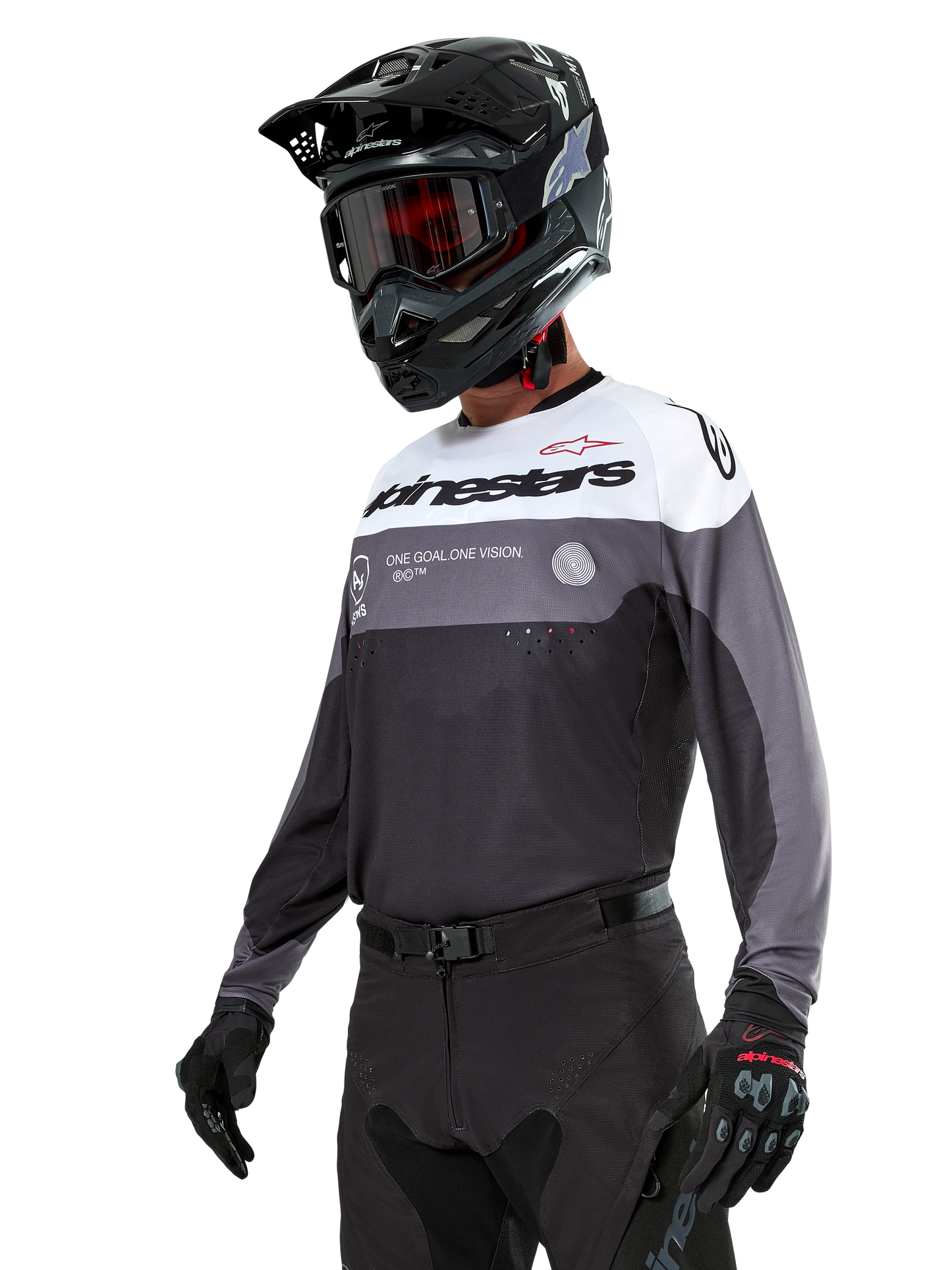 Alpinestars PRO-Dura Zwart Enduro/Crossshirt