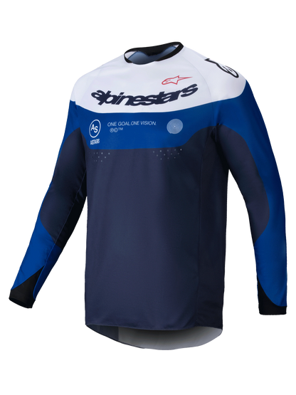 Alpinestars PRO-Dura Blauw Enduro/Crossshirt