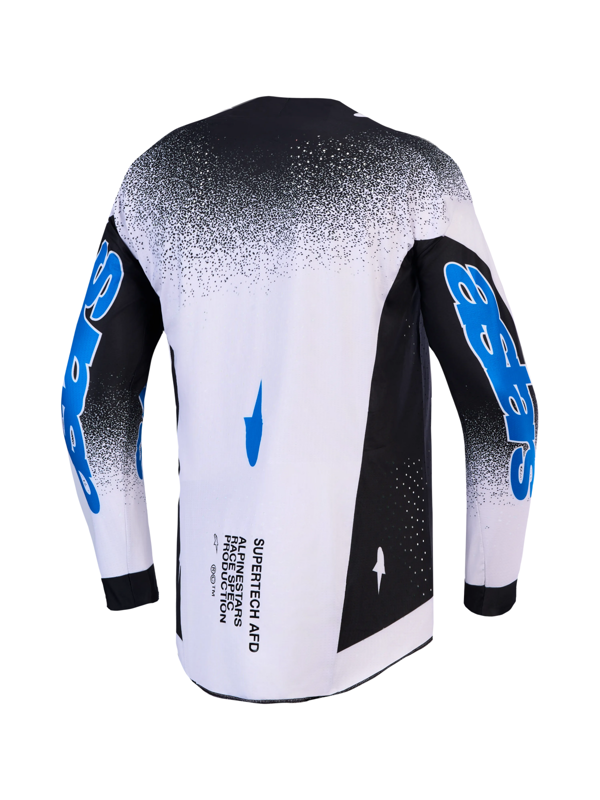 Alpinestars Supertech AFD Hinten Blauw Crossshirt