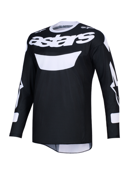 Alpinestars Racer Air Riway Zwart Wit Crossshirt