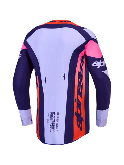Alpinestars Supertech Dyna Paars Crossshirt