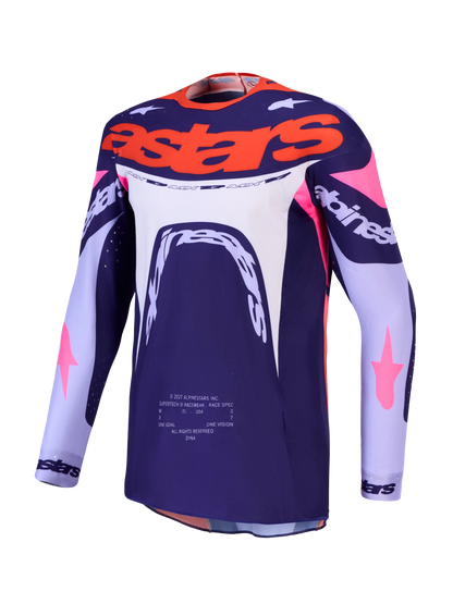 Alpinestars Supertech Dyna Paars Crossshirt