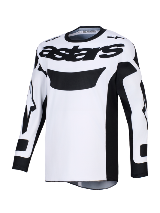 Alpinestars Racer Riway Wit Zwart Crossshirt