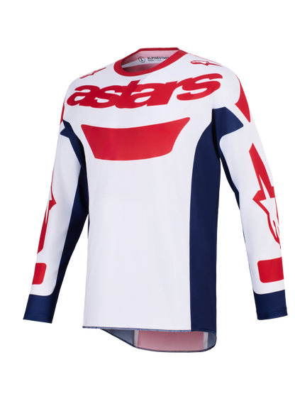 Alpinestars Racer Riway Wit Rood Crossshirt