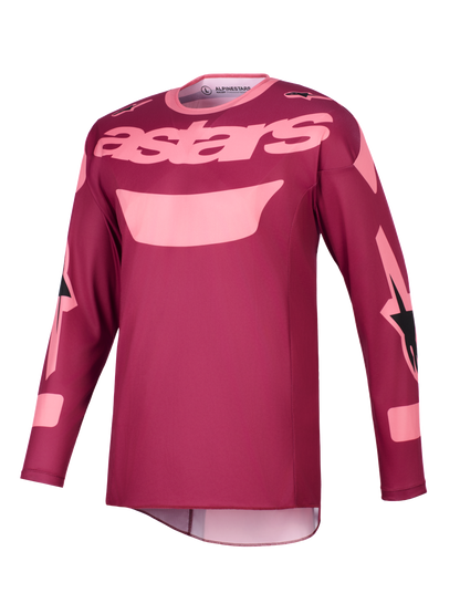 Alpinestars Racer Riway Rood Roze Crossshirt