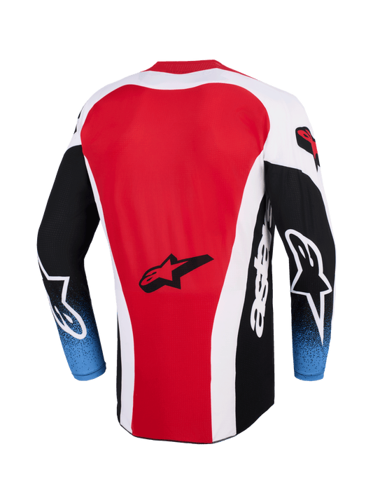 Alpinestars Techstar Knif Zwart Rood Crossshirt
