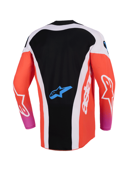 Alpinestars Techstar Knif Grijs Fluor Oranje Crossshirt