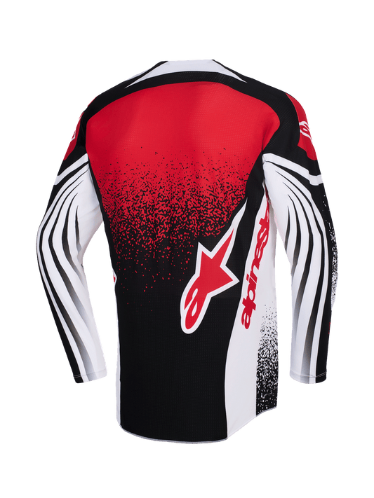 Alpinestars Techstar Nomur Zwart Rood Crossshirt