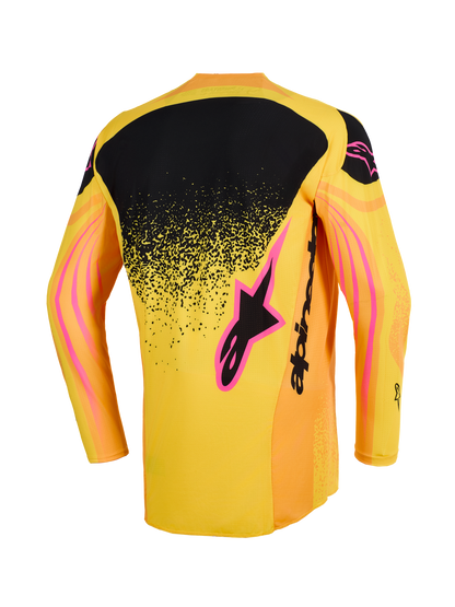 Alpinestars Techstar Nomur Geel Oranje Crossshirt