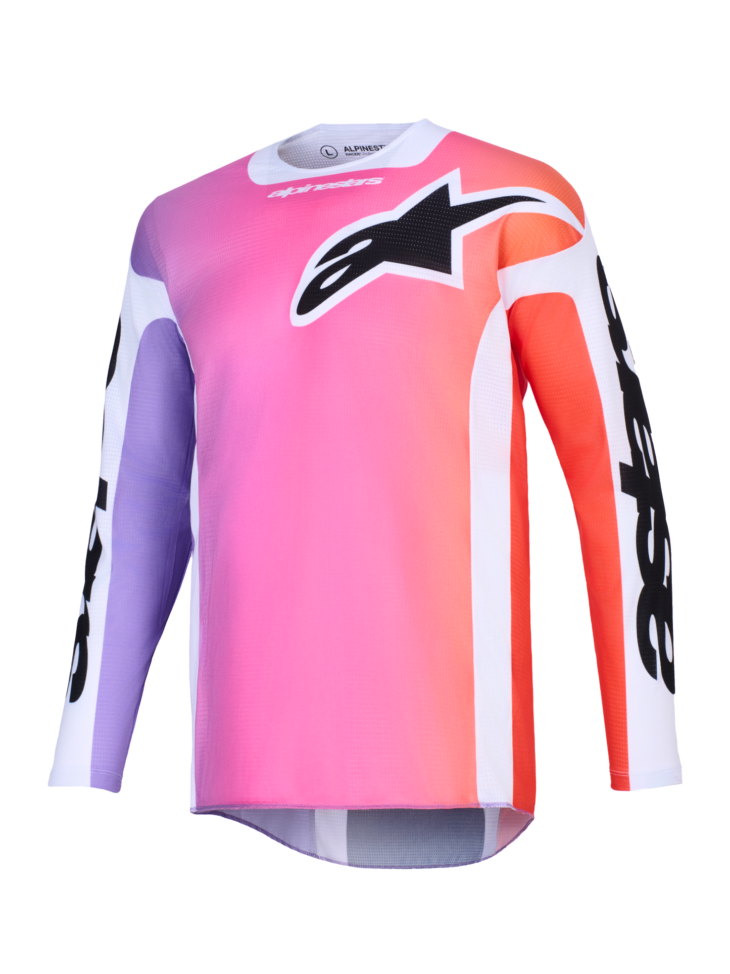 Alpinestars Racer Air Portl Paars Roze Crossshirt