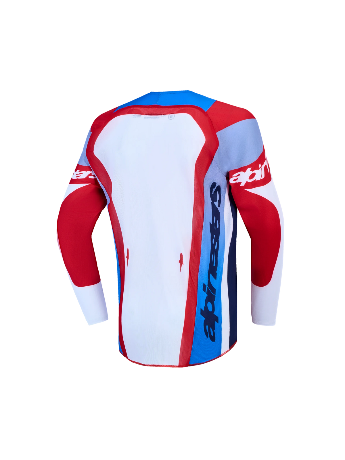 Alpinestars Supertech Dyna Rood Blauw Crossshirt