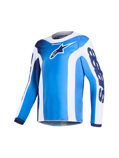 Alpinestars Fluid Portl Blauw Kinder Crossshirt