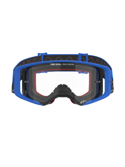 Alpinestars Supertech Stream Crossbril Blauw