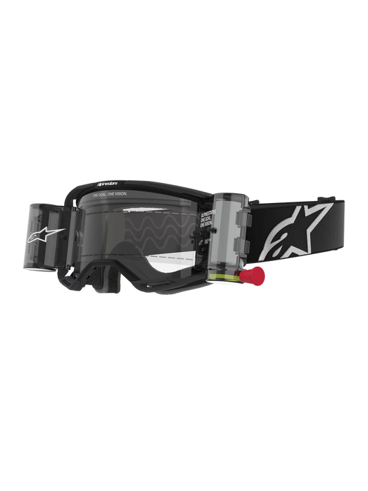 Alpinestars Vision 8 Corp Roll-Off Crossbril Zwart