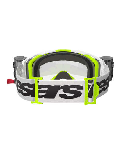 Alpinestars Vision 8 Wordmark Roll-Off Crossbril Fluor Geel