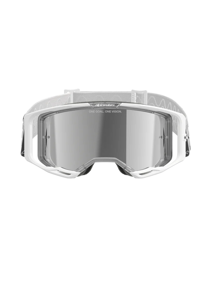Alpinestars Vision 8 Corp Crossbril Wit Grijs