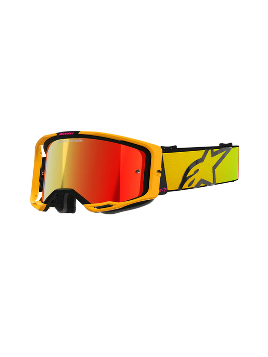 Alpinestars Vision 8 Corp Crossbril Geel Zwart
