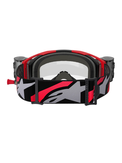 Alpinestars Vision 8 Luar Roll-Off Crossbril Rood