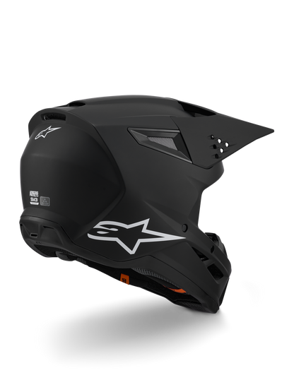 Alpinestars S-M3 Solid Crosshelm Mat Zwart