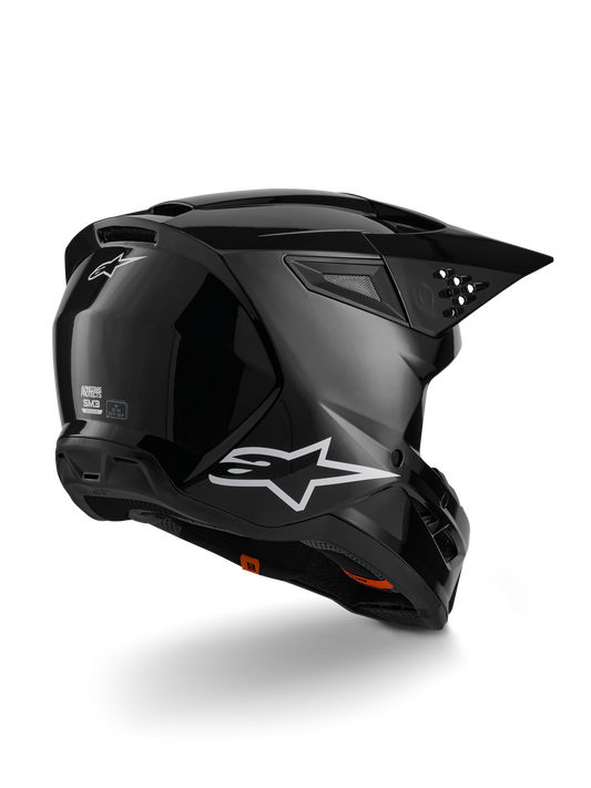 Alpinestars S-M3 Solid Crosshelm Zwart