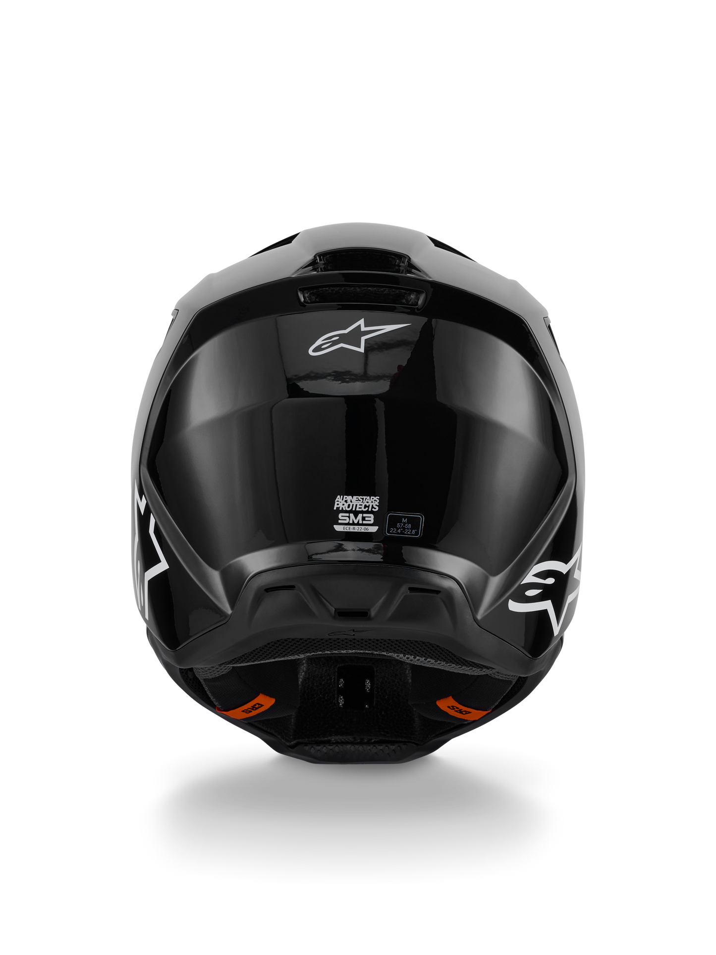 Alpinestars S-M3 Solid Crosshelm Zwart