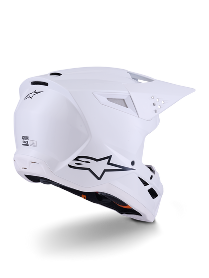 Alpinestars S-M3 Solid Crosshelm Wit